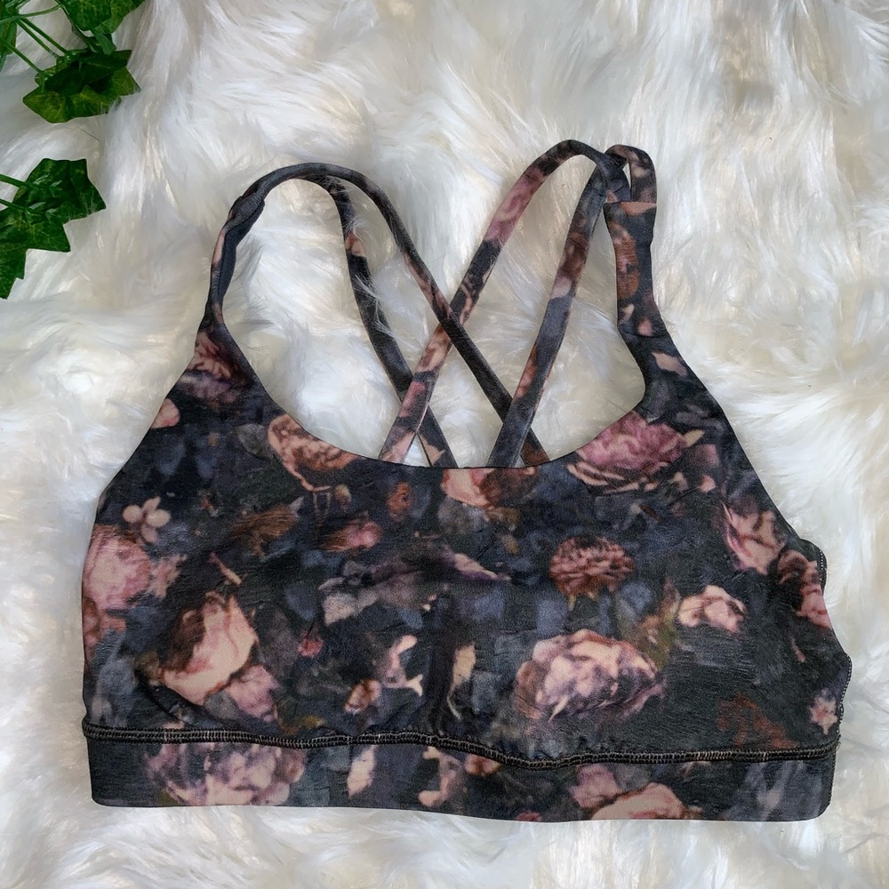 Lululemon Floral Sports Bra